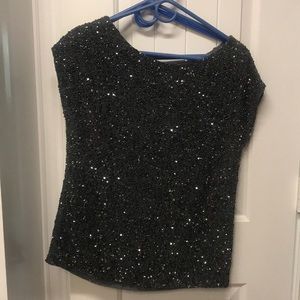 Haute Hippie sequin shirt